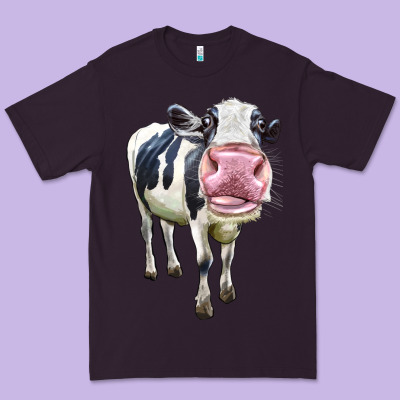 Cute Holstein Premium Tee Designed By Lillyallendesigns