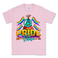Bubblegum Pink LGBTQ+ Pride Tribe Classic Tee - BundleAndBundleShop