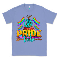 Colony Blue LGBTQ+ Pride Tribe Classic Tee - BundleAndBundleShop