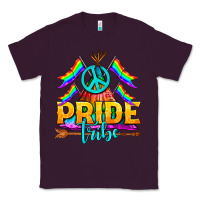 Plum LGBTQ+ Pride Tribe Classic Tee - BundleAndBundleShop