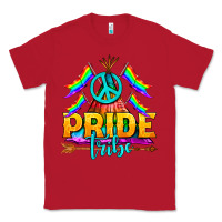 Red LGBTQ+ Pride Tribe Classic Tee - BundleAndBundleShop