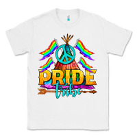White LGBTQ+ Pride Tribe Classic Tee - BundleAndBundleShop
