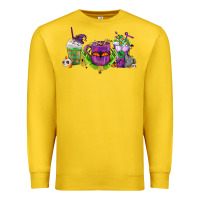 Lemon Halloween Coffee Cups Premium Sweatshirt - FaDigitalArtStudio