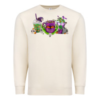 Sandshell Halloween Coffee Cups Premium Sweatshirt - FaDigitalArtStudio