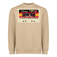 Mushroom vintage 1990 60th birthday cassette 30 years old 60 years Heavyweight Sweatshirt - Bettercallsaul