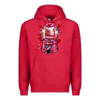 Cardinal kiss  machine  olivia Premium Hoodie - OliviaCreatesArt