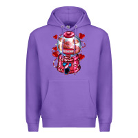 Purple kiss  machine  olivia Premium Hoodie - OliviaCreatesArt