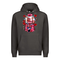 Smoke kiss  machine  olivia Premium Hoodie - OliviaCreatesArt
