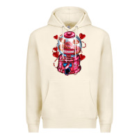 Tofu kiss  machine  olivia Premium Hoodie - OliviaCreatesArt