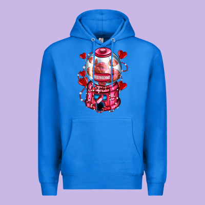 Kiss  Machine  Olivia Premium Hoodie Designed By Oliviacreatesart