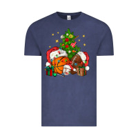 Vintage Denim christmas sports bbs Vintage Tee - BundleAndBundleShop
