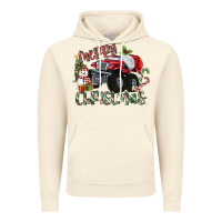 Vintage Artic Merry Christmas Monster Truck Vintage Hoodie - MaliasSmallBusiness