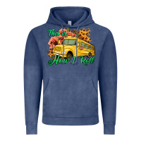 Vintage Denim This is How I Roll Woman Bus Driver Vintage Hoodie - Jasminsmagicworld