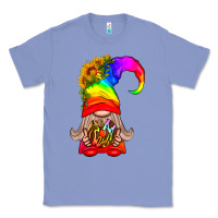 Colony Blue LGBTQ+ Pride Gnome With Donut Classic Tee - BundleAndBundleShop