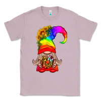 Lilac LGBTQ+ Pride Gnome With Donut Classic Tee - BundleAndBundleShop