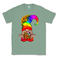 Sage LGBTQ+ Pride Gnome With Donut Classic Tee - BundleAndBundleShop
