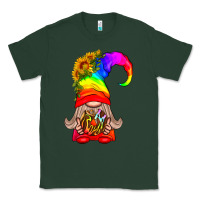 Sports Green LGBTQ+ Pride Gnome With Donut Classic Tee - BundleAndBundleShop
