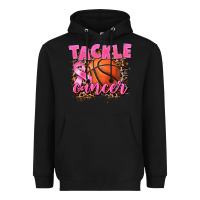 Black Tackle Cancer Basketball Heavyweight Hoodie - FaDigitalArtStudio
