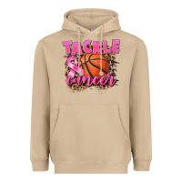 Mushroom Tackle Cancer Basketball Heavyweight Hoodie - FaDigitalArtStudio