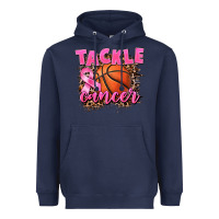 Navy Tackle Cancer Basketball Heavyweight Hoodie - FaDigitalArtStudio