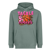 Sage Tackle Cancer Basketball Heavyweight Hoodie - FaDigitalArtStudio
