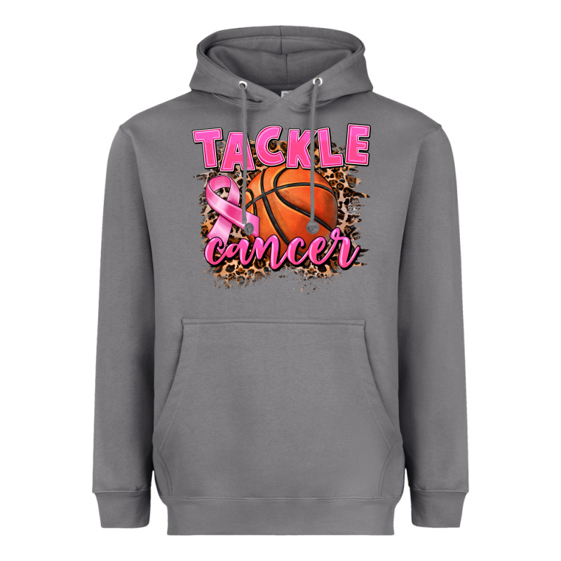 Tackle Cancer Basketball Heavyweight Hoodie by FaDigitalArtStudio | Teevron