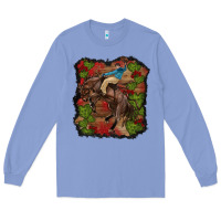 Colony Blue valentines day cowboy cactus rose Long Sleeve Tee - RanaPortraitStore