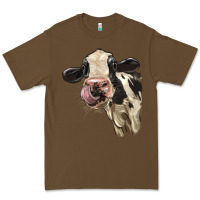 Cacao Cute Holstein Heifer Premium Tee - LillyAllenDesigns