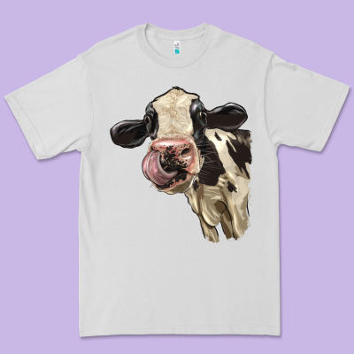 Cute Holstein Heifer Premium Tee Designed By Lillyallendesigns