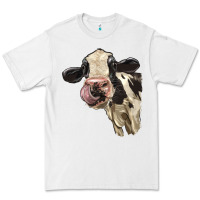 White Cute Holstein Heifer Premium Tee - LillyAllenDesigns