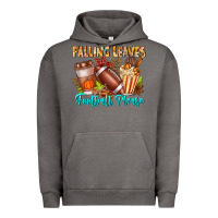 Pigment Tornado Falling Leaves Football Please Urban Hoodie - CowhideDigitalArt