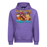 Tulip Falling Leaves Football Please Urban Hoodie - CowhideDigitalArt