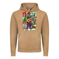Vintage Camel Fa la la la skeleton farm Vintage Hoodie - NancyCooperArtShop