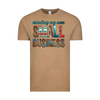 Vintage Coffee minding my own small business bbs Vintage Tee - BundleAndBundleShop