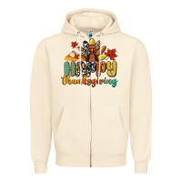 Sandshell happy thanksgiving Zipper Hoodie - CowGirlArtShop