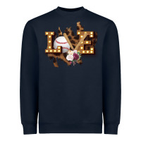 Navy Love Softball Heavyweight Sweatshirt - Bettercallsaul