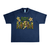 Navy Boy Mom Urban Heavy Tee - BundleAndBundleShop