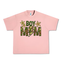 Salmon Boy Mom Urban Heavy Tee - BundleAndBundleShop