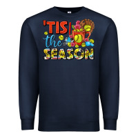 Navy tis the season  softball coffee mug Premium Sweatshirt - FaDigitalArtStudio