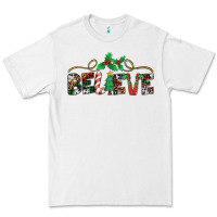 White believe santa claus christmas Premium Tee - Jasminsmagicworld