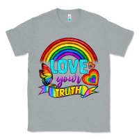 Heather Grey Love Your Truth Classic Tee - BundleAndBundleShop
