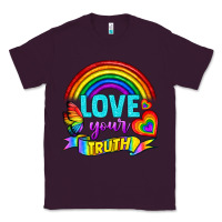 Plum Love Your Truth Classic Tee - BundleAndBundleShop