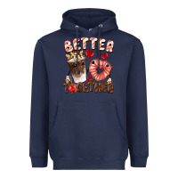 Navy Better together Valentine's Day Heavyweight Hoodie - FaDigitalArtStudio