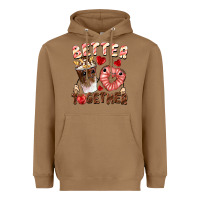Toasted Coconut Better together Valentine's Day Heavyweight Hoodie - FaDigitalArtStudio
