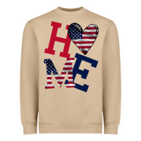 Mushroom American Flag Home Heavyweight Sweatshirt - Bettercallsaul