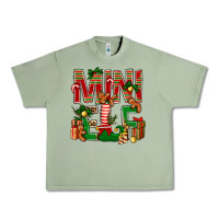 Oil Green Christmas Mini Elf Urban Heavy Tee - BundleAndBundleShop