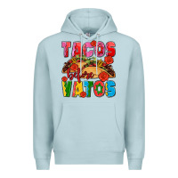 Blue Mist tacos before vatos olivia Premium Hoodie - OliviaCreatesArt