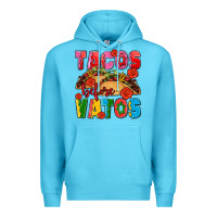 Ocean Blue tacos before vatos olivia Premium Hoodie - OliviaCreatesArt
