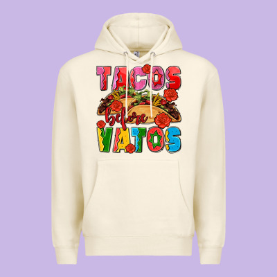 Tacos Before Vatos Olivia Premium Hoodie Designed By Oliviacreatesart