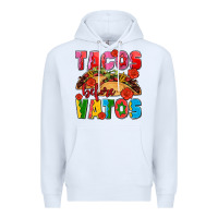 White tacos before vatos olivia Premium Hoodie - OliviaCreatesArt